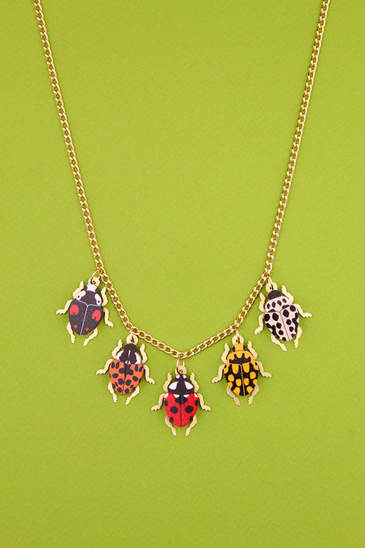 Ladybird Charm Necklace