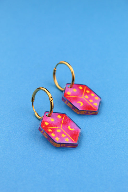 Cosmic Dice Earrings