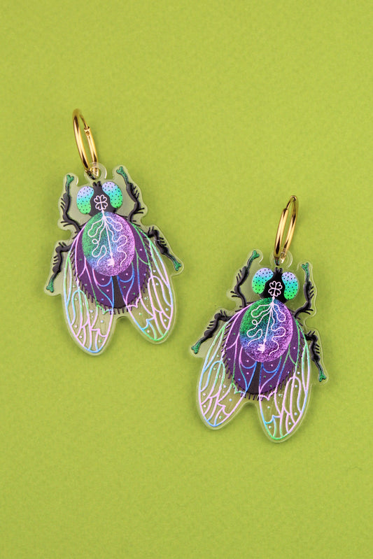 Mystic Fly Earrings