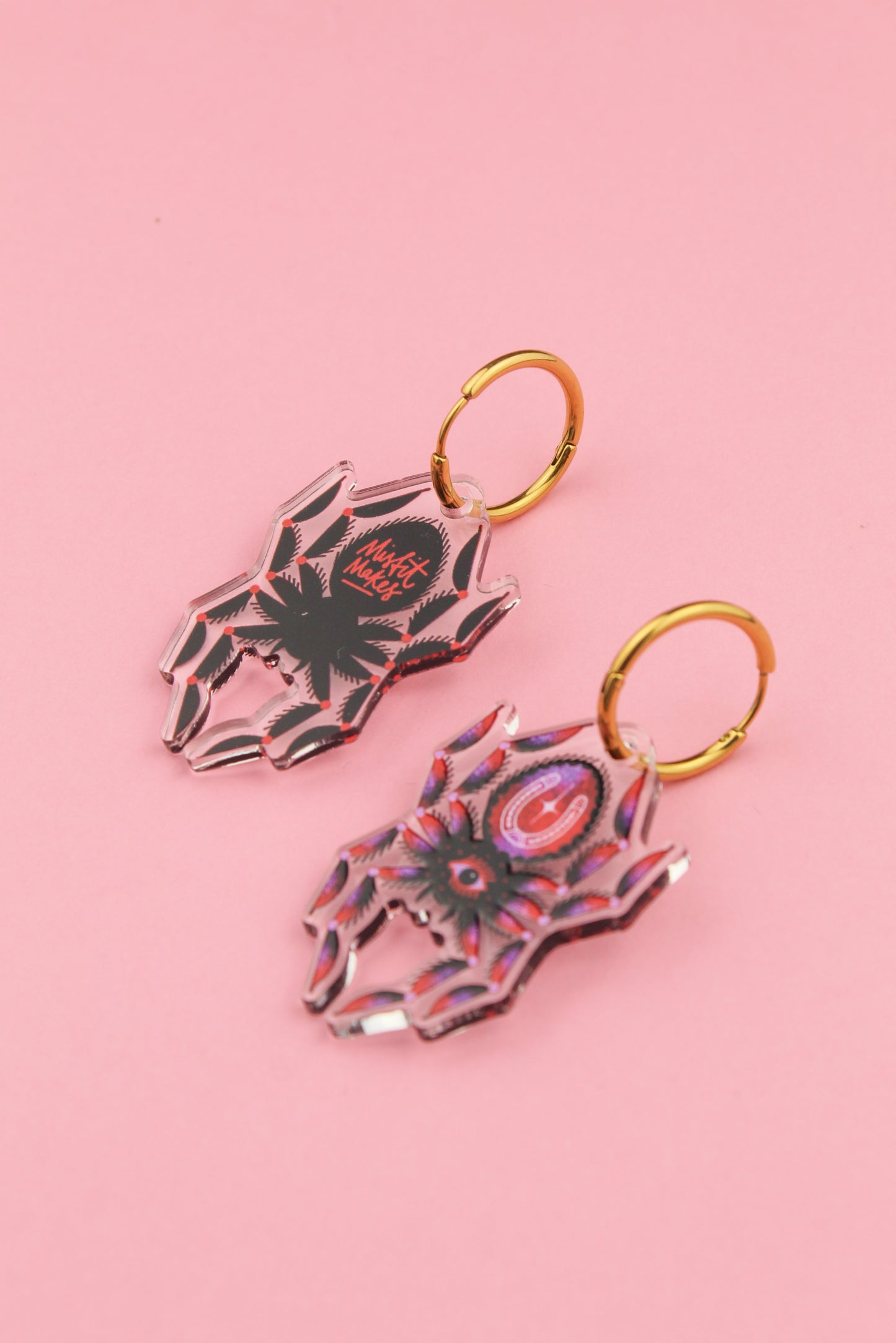 Spider of Fortune Earrings