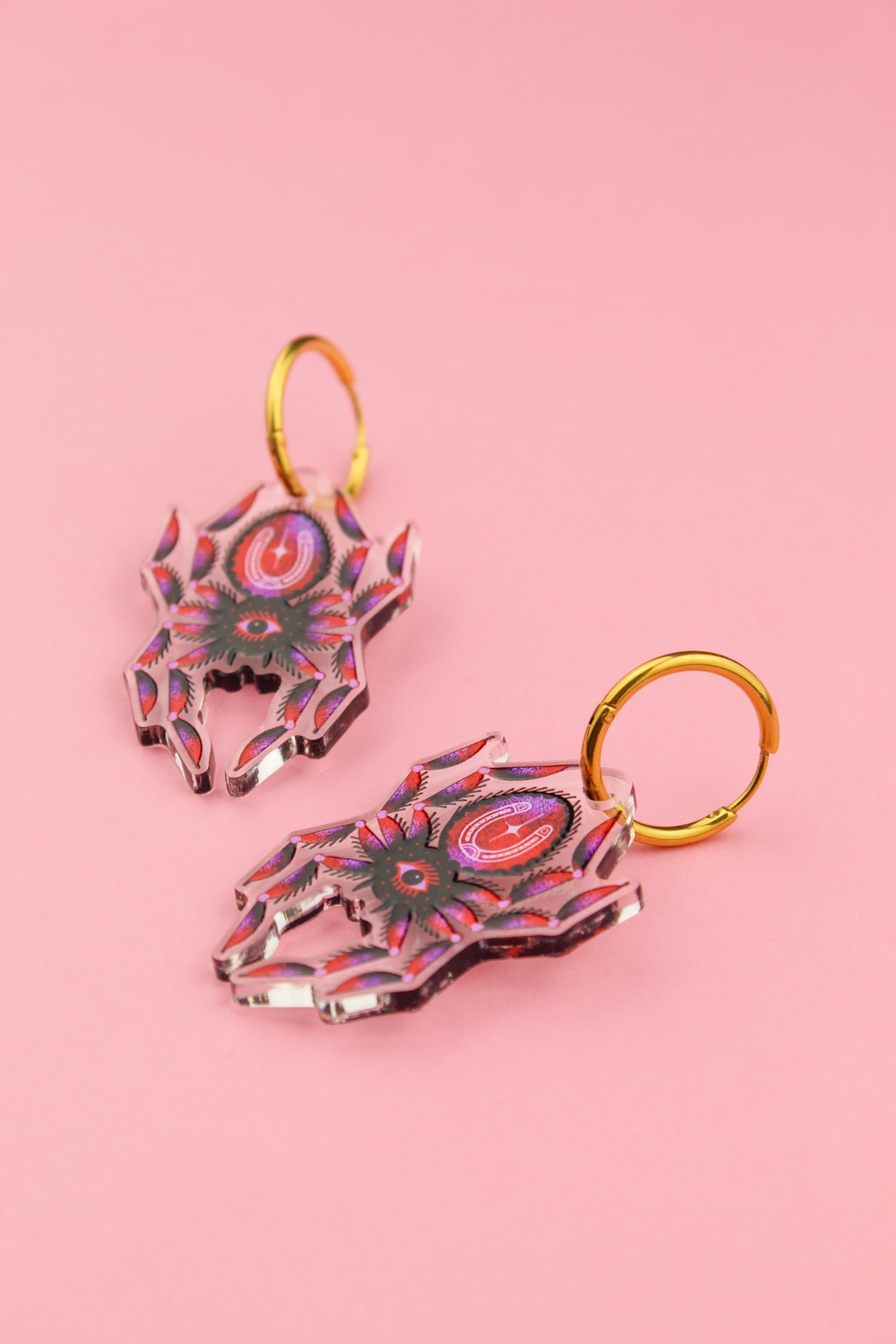 Spider of Fortune Earrings