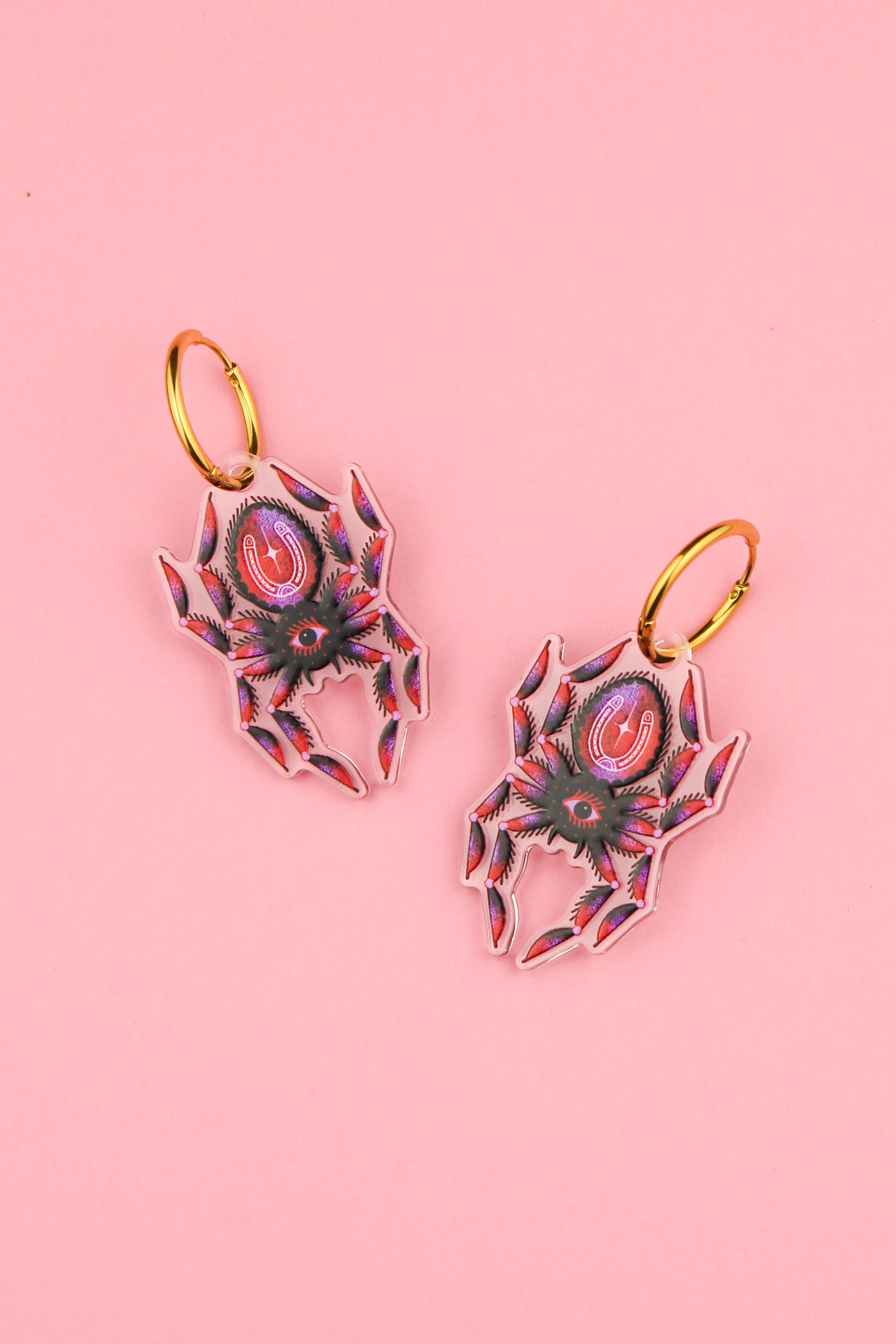 Spider of Fortune Earrings